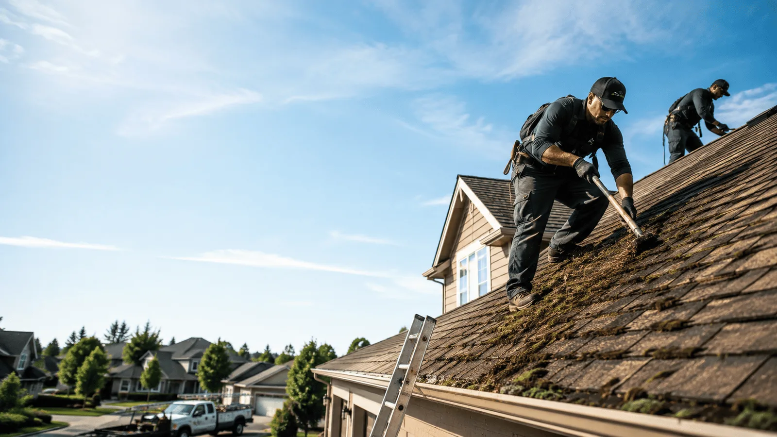 Roof Moss Removal in Linn, KS near me